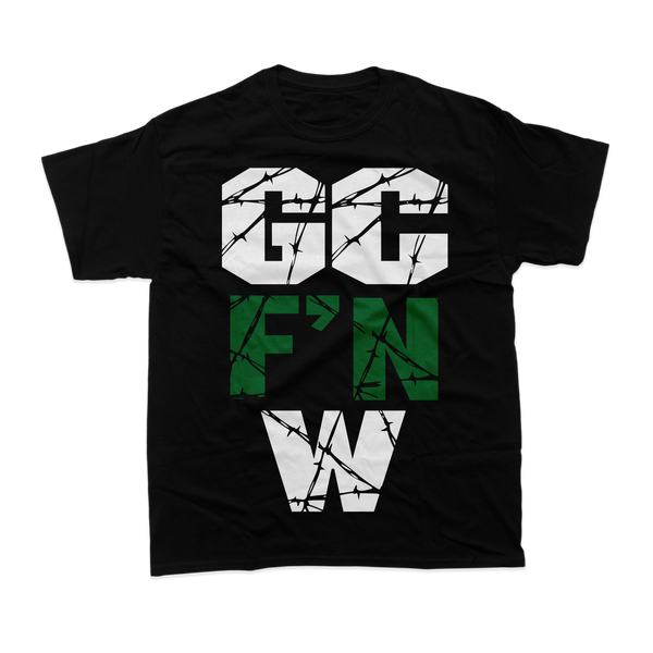 GCFNW Black/Green T-Shirt