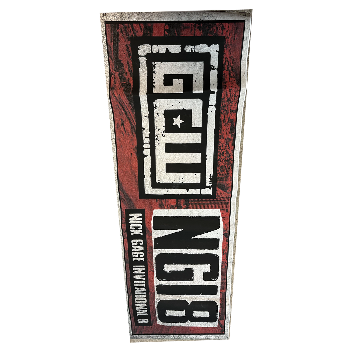 Ngi8 Not Signed Ringside Banner Game Changer Wrestling