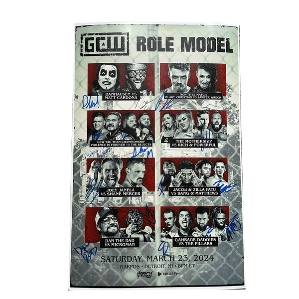 Role Model Signed Event Poster