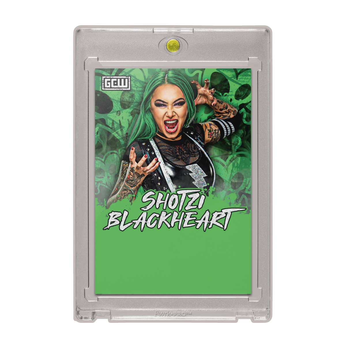 ChaosTCG 成川 姫 SP サイン　Chaostag Shotzi Blackheart Autograph Card – Game Changer Wrestling