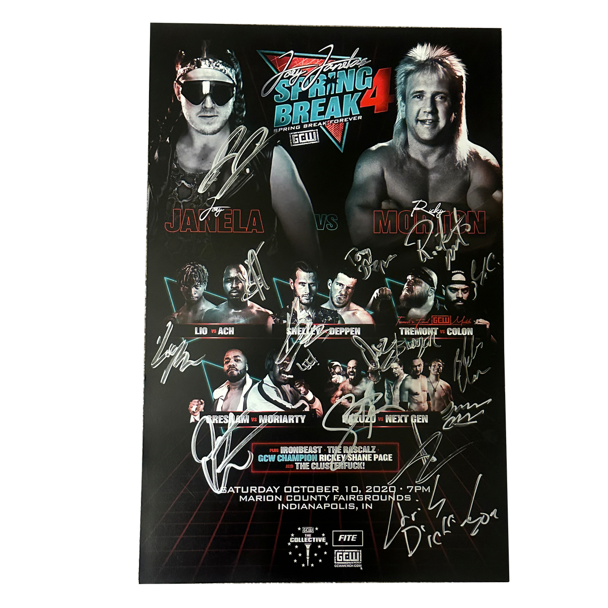 Joey Janela s Spring Break 4 Event Poster Game Changer Wrestling joey-janela-s-spring-break-4-event-poster-game-changer-wrestling