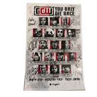 You Only Die Once Signed Event Poster