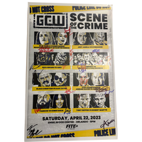 Scene of the Crime Signed Event Poster