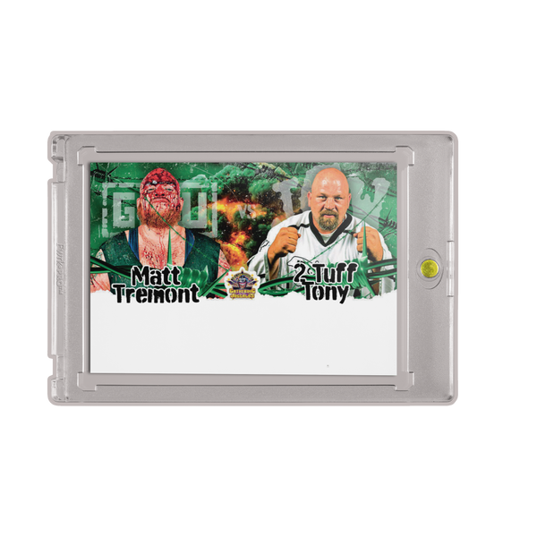 Matt Tremont X 2 Tuff Tony Dual Autograph Card
