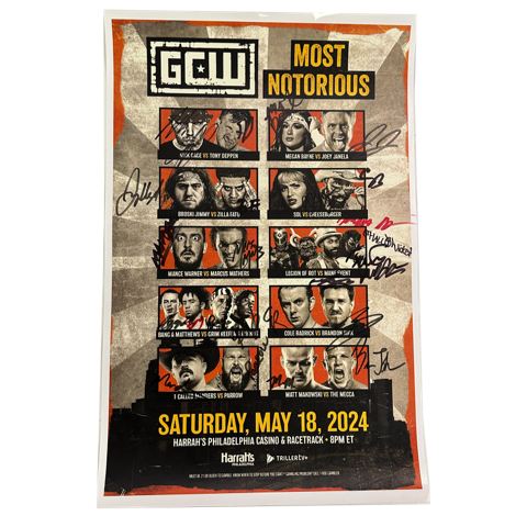 Most Notorious Signed Event Poster