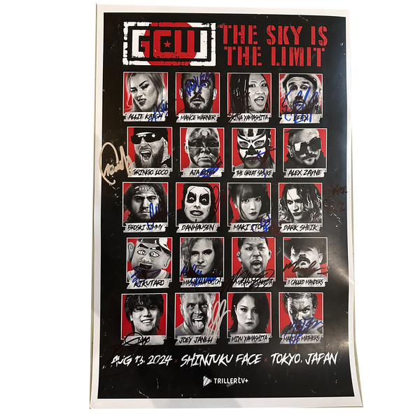 The Sky Is The Limit Signed Event Poster