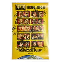 How High Signed Event Poster