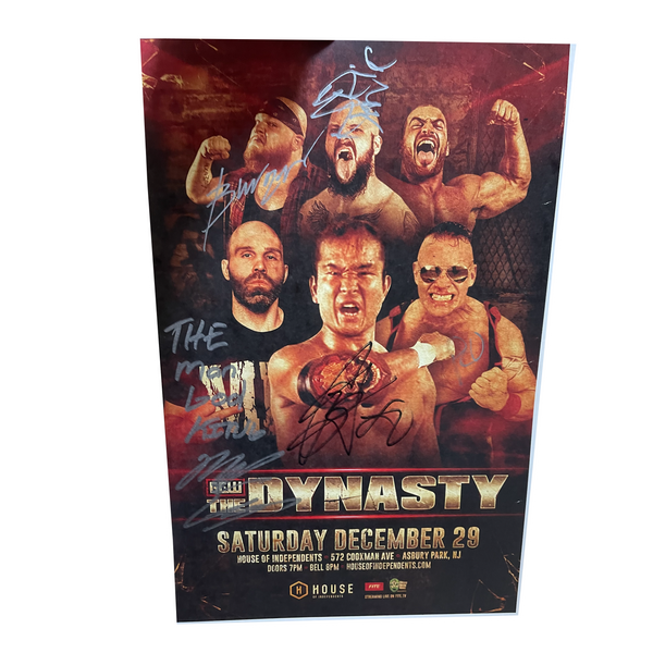 The Dynasty Signed Event Poster