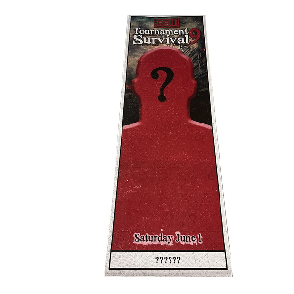 Tournament of Survival 9 Mystery Ringside Banner