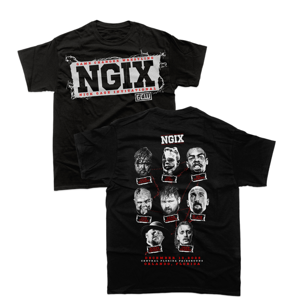 ENTH GAME Tシャツ XXL NGIX EVENT T-SHIRT – Game Changer Wrestling