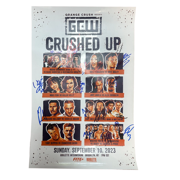 Crushed Up Event Poster