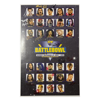 JCW Battlebowl 2023 Signed Event Poster