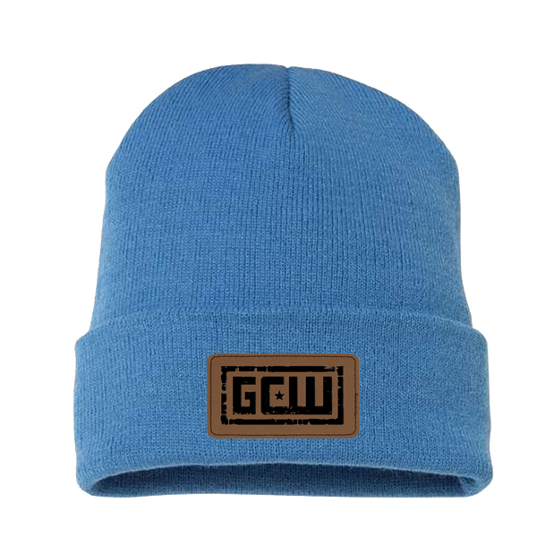 Patch Beanie Carolina Blue