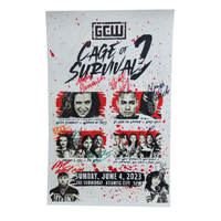 Cage of Survival 2 Signed Event Poster