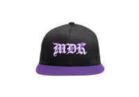 MDK Snapback white/purple/black