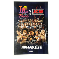 LA Fights vs JCW Signed Event Poster