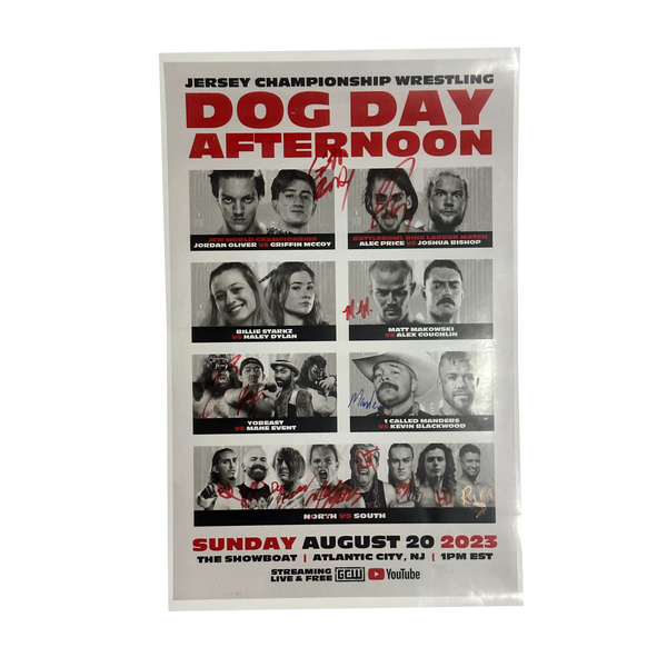 JCW Dog Day Afternoon Signed Event Poster