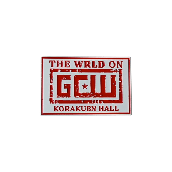 The WRLD On GCW Korakuen Hall Pin