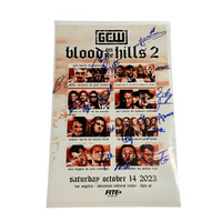 Blood On The Hills 2 Signed Event Poster