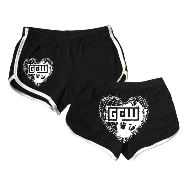 Barbed Wire Heart Logo Shorts *Pre- Order*