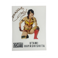 Utami Hayashishita Signed 8x10