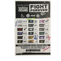 Fight Forever Signed Event Poster
