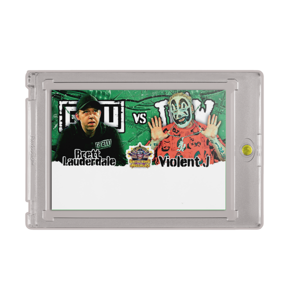 Brett. Lauderdale X Violent J Dual Autograph Card