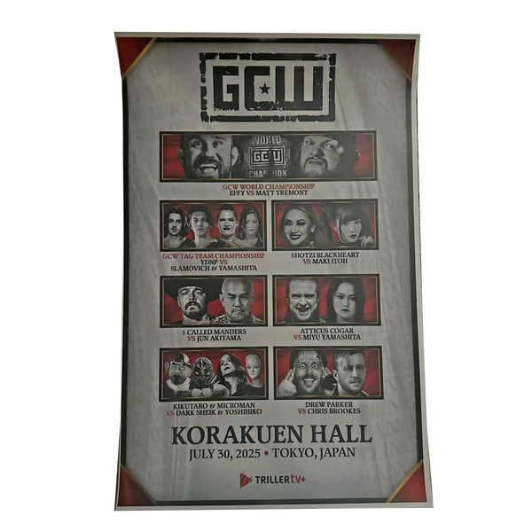 Korakuen Hall Event Poster (not signed)