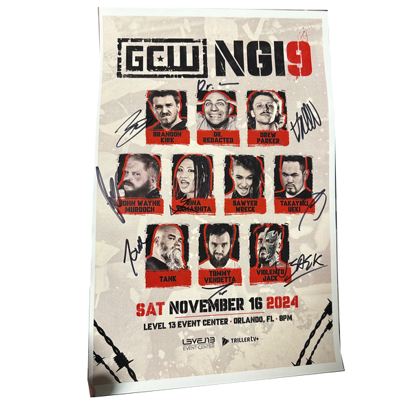 NGI 9 Signed Event Poster