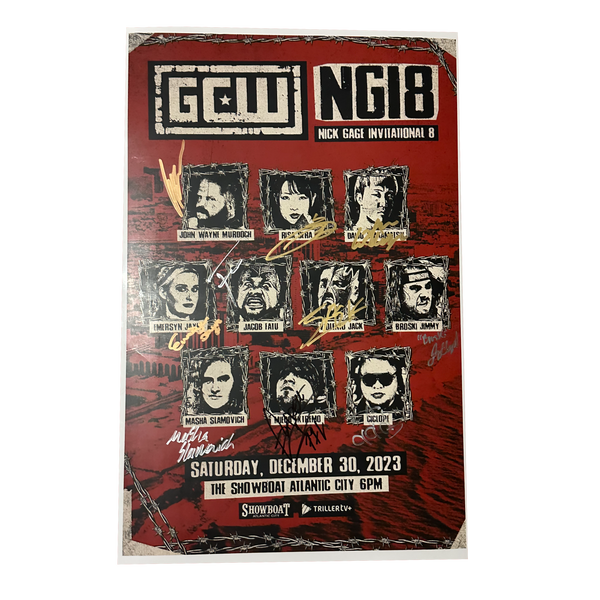 NGI8 Signed Event Poster
