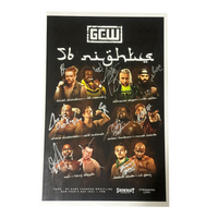 56 nights Signed Event Poster