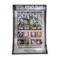 Fight Club Night 1 Signed Event Poster