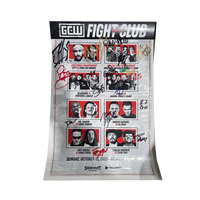 Fight Club Night 2 Signed Event Poster