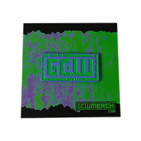 Logo Pin Green/ Purple