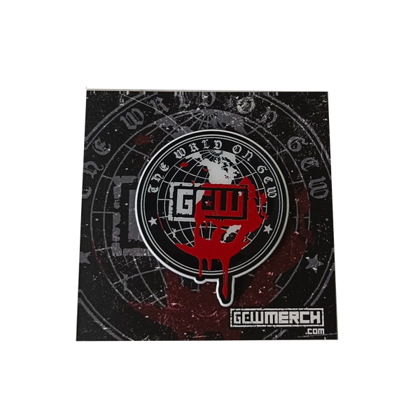 The Wrld On GCW Enamel Pin