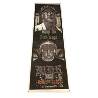 Ashes to Ashes Nick Gage / Ryuji Itoh*Not Signed* Ringside Banner