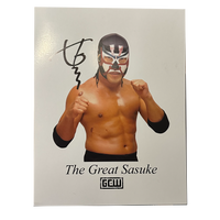Great Sasuke Signed 8x10