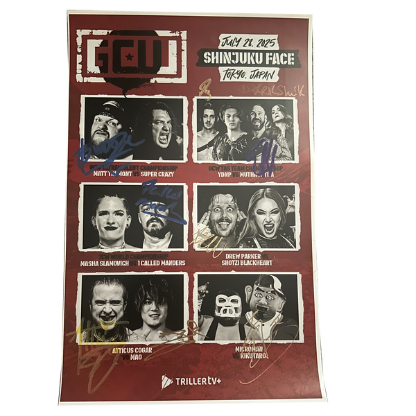 Shinjuku Face Signed Event Poster