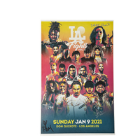 LA Fights Vol 2 Signed Event Poster