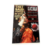 They Said It Couldn’t Be Done signed Match Poster