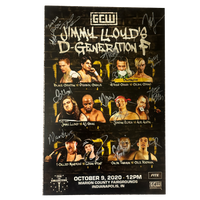 The Collective 2020 Jimmy Lloyd's Degeneration- F Signed Event Poster