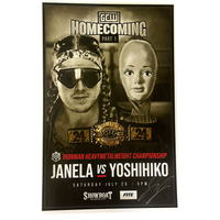 Homecoming 2020 Night 1 Janela / Yoshihiko Match Poster