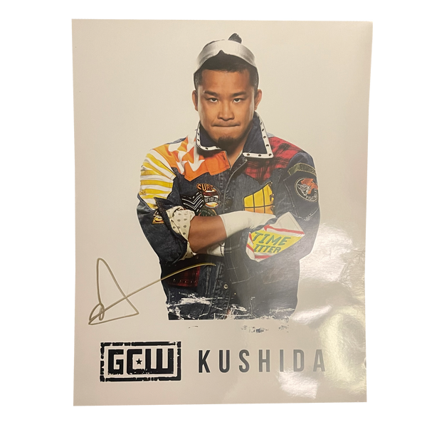 Kushida Signed 8x10