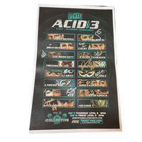 Acid Cup 3 Signed Event Poster