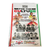 For The Culture Signed Event Poster