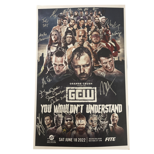 You Wouldn't Understand Signed Event Poster