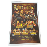 Ashes to Ashes Signed Event Poster