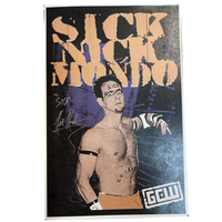 "sick" Nick Mondo Signed 11x17