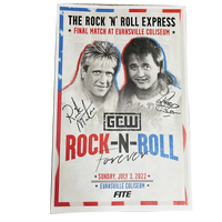 Rock N' Roll Express Signed Event Poster