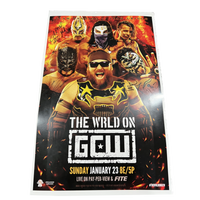 The Wrld on GCW Lucha Match Poster